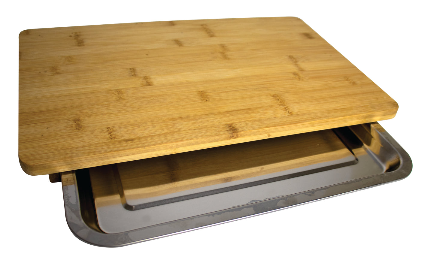 Carton of 6 x Bamboo Chopping Boards with Trays @ R150 each
